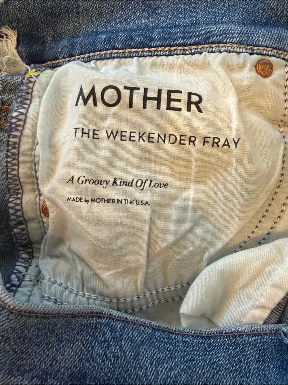 MOTHER Women's Medium Blue Flared Jeans